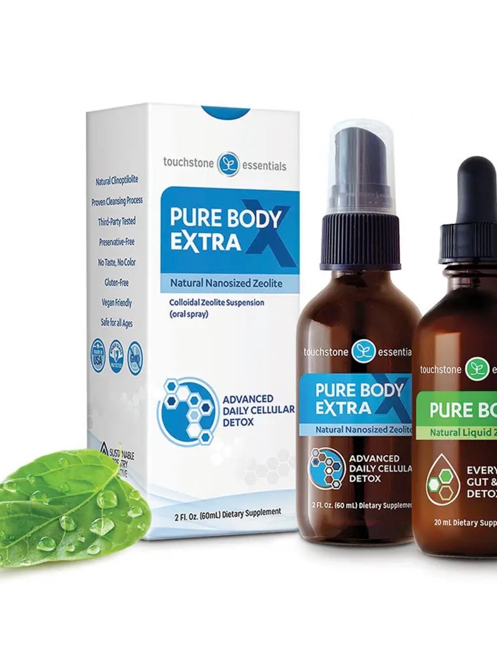 Pure Body Extra Natural Nanosized Zeolite - PBX Detox Heavy Metal